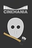 CINEMANIA: CUADERNO DE NOTAS. LIBRETA DE APUNTES, DIARIO PERSONAL O AGENDA. REGALO ORIGINAL PARA AMANTES DEL CINE.