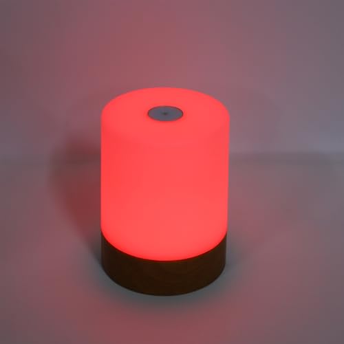 Lámpara de mesa LED recargable Pomya 5000mAh RGB táctil miniatura 5