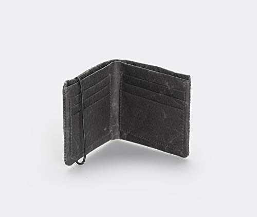 Tear-proof Paper Billfold Wallet - Black - Product Details Tear-proof Paper Billfold Wallet - Black - Product Details