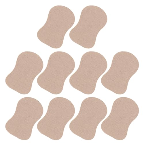 IDEANATEGRATE Patch Anti-transpiration Aisselles en Coton pour Adultes, 10pcs, Adhérence Optimale, Utilisation Pratique, pour L'été, Invisible et Confortable