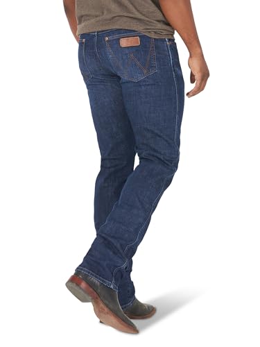 Image of Wrangler Men's Retro Slim Fit Straight Leg Jean