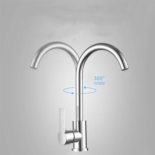 Remplacement de salle de bains : robinet en acier inoxydable durable