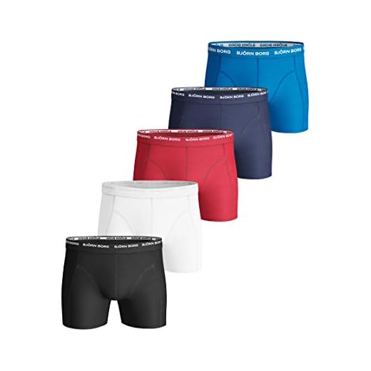 Björn Borg Herr Boxershorts underbyxor Underkläder Bomull 5-PACK