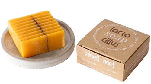 Growing Organic Lactosoapcillus Probiotic Bar Soap - Natural and Vegan - Plant Based Materials - Patchouli Scent - No Artificial Fragrance - Natural Ingredients Without Any Harsh Chemicals