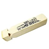 Solid Wood Train Whistle 4 Tone Musical Toy for Kids (1 pack)