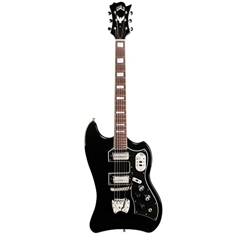 Guild Guitars Newark St. Collection S-200 T-Bird Guitare électrique 6 cordes Noir - Les Beatles, Paul McCartney, John Lennon, RIngo Starr, George Harrison Guild Guitars Newark St. Collection S-200 T-Bird Guitare électrique 6 cordes Noir – Image 3