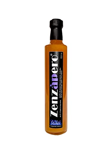 Zenzàpero - Jengibre de Jengibre hecho a mano de Italia, sin alcohol, peritif (500 ml)