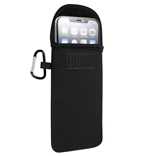 Seqoiyia PHO600-01 Large Size Universal Soft Neoprene Phone Pouch Sleeve Compatible thumb #3