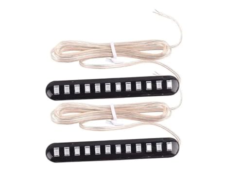 Bandes lumineuses séquentielles 12V contre le manque de visibilité arrière moto