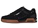 Osiris Men's Peril Skate Shoe, Black/Black/Gum, 10.5