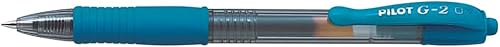 Pilot G207 Gel Retráctil Punta Rollerball 0.028 in (Pluma Individual) - Azul Claro