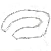 Merdia Stainless Steel Ingot Chains for Men | Made of Stainless Steel Necklaces for Men | Special Occasions Mens Necklace Pendant, Jewelry Chain | Male Neck Chain | Thin Necklace Jewelry, 20 Inches