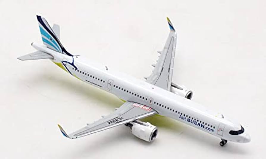 Amazon | JC Wings 1:400 完成品 Air Busan Airbus A321neo