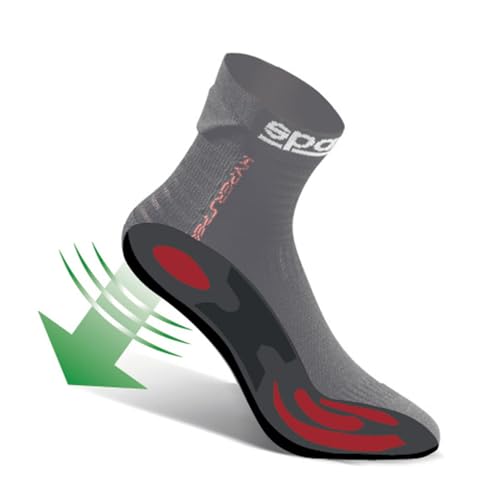 Sparco CALCETINES HYPERSPEED Negros T 46-47, Schwarz