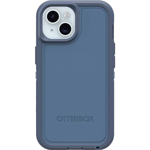 Coque robuste iPhone 13 MagSafe OtterBox Defender XT bleu layette avec cordon