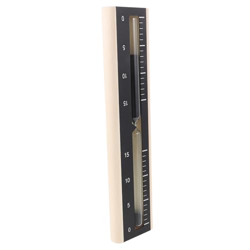 Outanaya Wooden Sauna Timer Sand Timer for Accurate Countdown Sauna Rooms Wall Mounted Spa Accessory for Relaxation and Timing