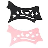 2 PCS Eyetour Eyeshadow Tool, Eyeshadow Assistant, Eyeshadows Stencils for Eyes, Perfect Eyeliner and Eyeshadows Application for Women Quick Make-Up Stencils, Eyes Beginners Friendly