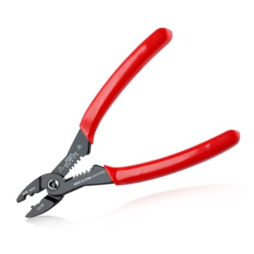 LEONTOOL 4-in-1 Multi Purpose Electricians Pliers with Wire Cutter, Crimper, Gripper, Stripper| 7" Compact Wire Stripper| Professional Wire Crimping Tool for 12-20 AWG Insulated & Non-Insulated Wires