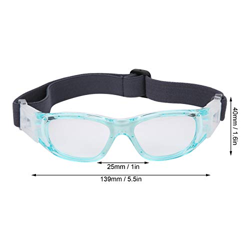 SUNGOOYUE Kid Sports Goggles, Children Safety Eyewear with Scratch Resistant Lens for Basketball Football Cycling Ages 5-15(Blue) - Image 2