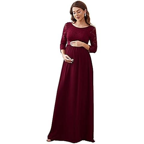 Ever-Pretty Maternity Lace A-Line Dress Cover