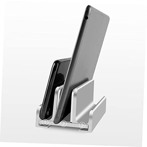 Support vertical pour ordinateur portable ajustable bureau support de tablettes et téléphones