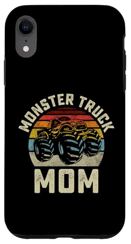 Monster Truck Mom Vintage Retro Style Mujeres Carcasa para iPhone XR