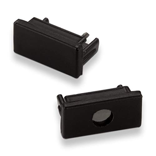 Endkappenset für SO-TECH® Led Aufbau - Profil-11 schwarz