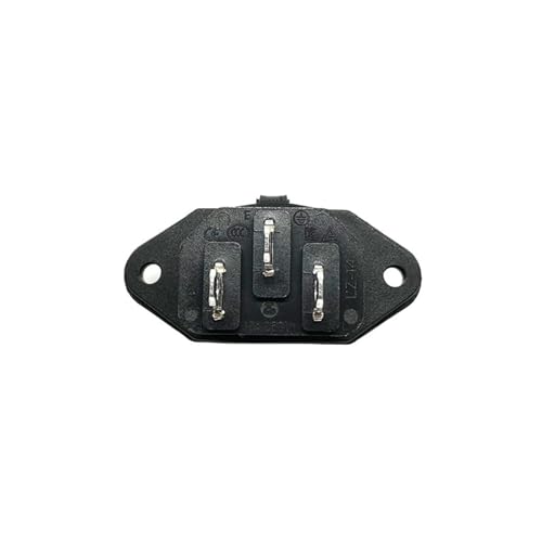 Evite cortocircuitos con el conector C14 empotrable de 3 pines y tapa estanca de PVC 5