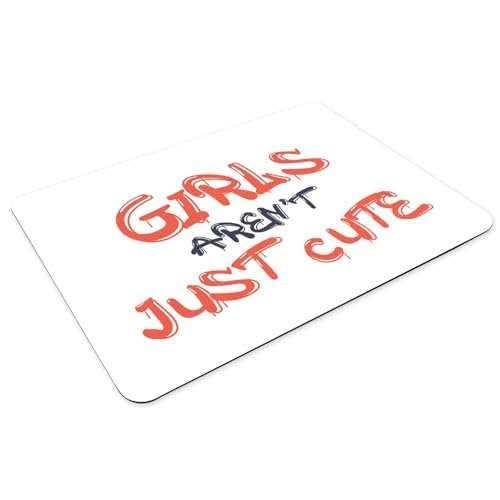 Sets de table caoutchouc blanc grand format protège-table féministe antidérapant - 3
