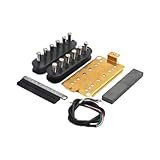 DYNWAVE DIY Guitar Pickup Kits Double Coil Easy Installation Lightweight Sturdy Guitar Accessories Guitar Parts Humbucker Pickup, Neck 50mm