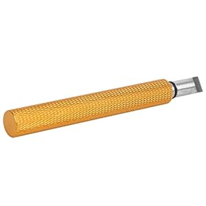 Cuchillo de limpieza de golf Durable Golf Club Ranurado Herramienta de afilado Ligero Rojo/Dorado/Azul con mango de aleación de aluminio (dorado)