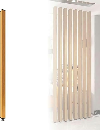 Poteau de séparation de pièce ajustable sans perçage pour écran