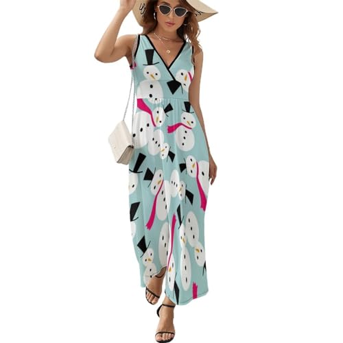Robe de plage fluide et légère à col V pour vos journées ensoleillées et vacances