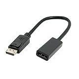 Cable de extensión DisplayPort DP macho a hembra de 20 cm para monitor HDTV y tarjeta gráfica