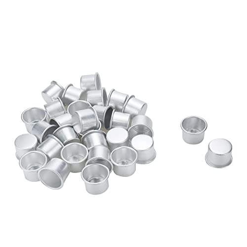 Kerzenhalter für Stabkerzen,Kerzenhalter Metall Klein,Kerzenhalter Teelichter,Kerzeneinsatz Tafelkerzen,Kerzenständer Silber,Kerzenhalter für Baumkerzen,Stabkerzenhalter Deko,Kerzenleuchter (30pcs) Cover