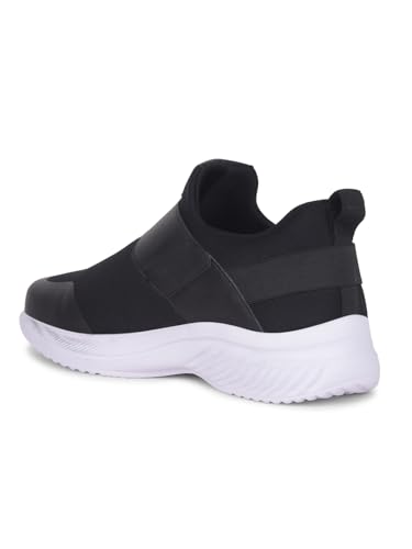 Image of Liberty Leap7x FLATRON-1E Non-Lacing Walking Shoes for Men with EVA Sole| Suitable for Jogging, Workout, Gym & Outdoor Activity | Stylish, Lightweight & Comfortable Footbed | Sports Footwear