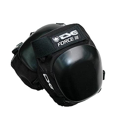TSG Force III Skate Kneepads (Large, Black)