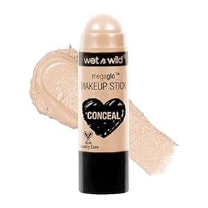 wet n wild MegaGlo Makeup Stick Conceal and Contour Neutral Follow Your Bisque,1 Ounce (Pack of 1),807