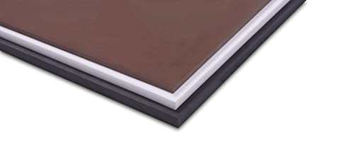 Image of Black Delrin /Acetal Copolymer Plastic Sheet 1-1 /4 inch x 6 inch x 48 inch