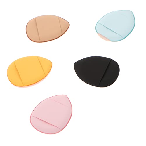 VICASKY 5 Pack Mini Foundation Powder Puff Set Cream Applicator for Makeup Mini Makeup Sponge Small Powder Puff Natural Finish
