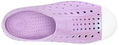 Tênis Nativo, Jefferson Iridescent, infantil, Lavender Purple/Shell White/Galaxy, 6 Toddler