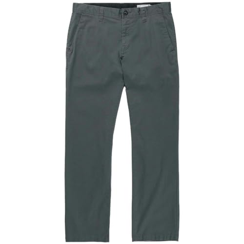 Pantalon Volcom Frickin Modern Street gris en taille 26/30 pour homme