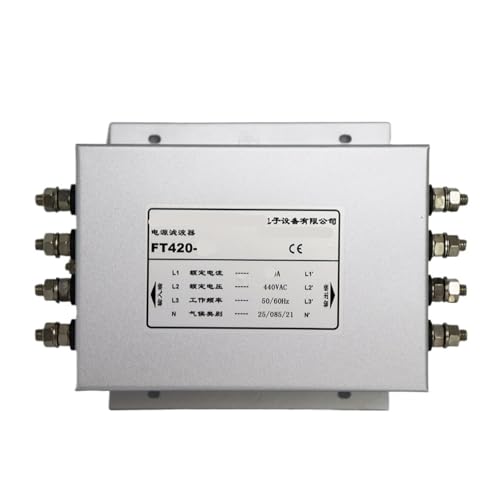 Filtro servo contra ruido eléctrico FT420-50 en inversores trifásicos 380V