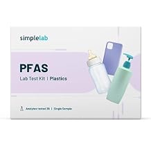 PFAS in Plastics Test Kit by SimpleLab | Lab Analysis for 36 PFAS Compounds in Plastic Materials and Items