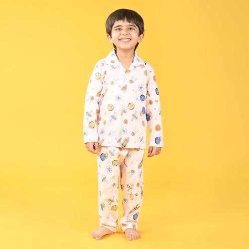 Image of Jam & Sugar Boys Cotton Printed Night Suit Set