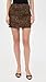 ASTR the label Women's Kairos Skirt, Brown Cheetah Print, S