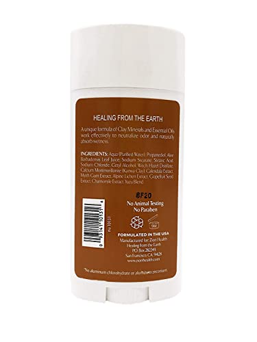 Zion Health Adama Minerals Clay Dry Deodorant Original - 2.5 Oz #TOP1