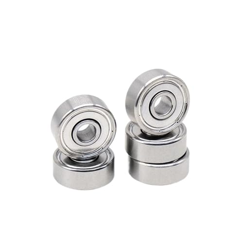Roulements à billes S604ZZ 4x12x4mm en acier inoxydable non magnétique par 5 pièces