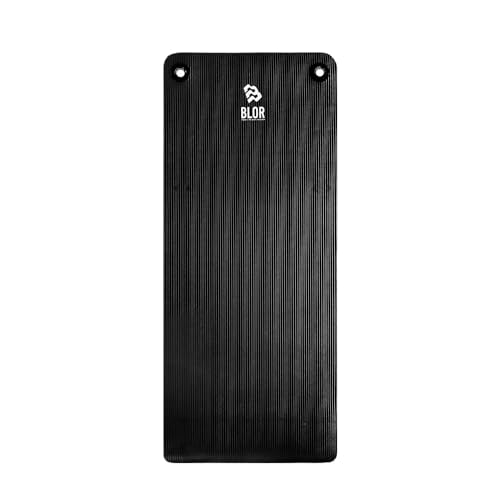 BLOR Tappetino Fitness In Materiale Ecologico TPE Antiscivolo Imbottito Adatto Per Ogni Allenamento, Palestra, Casa, Ginnastica,Yoga