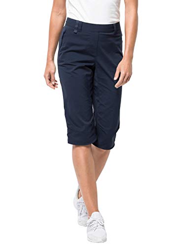 Jack Wolfskin Damen Softshell-Hose Activate Light 3/4 Pants, Midnight Blue,...
